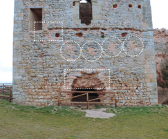 Imagen del estado actual de la Torre del Homenaje de Calatañazor Soria